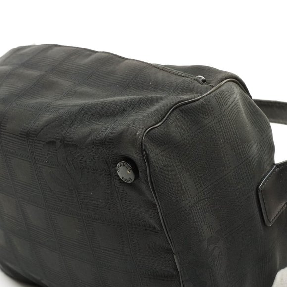 Auth Chanel Cosmetic Pouch Nylon Black #13612C96 - Picture 10 of 14